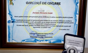 Alternative Sociale Receives an Award from the Romanian National Prison Administration